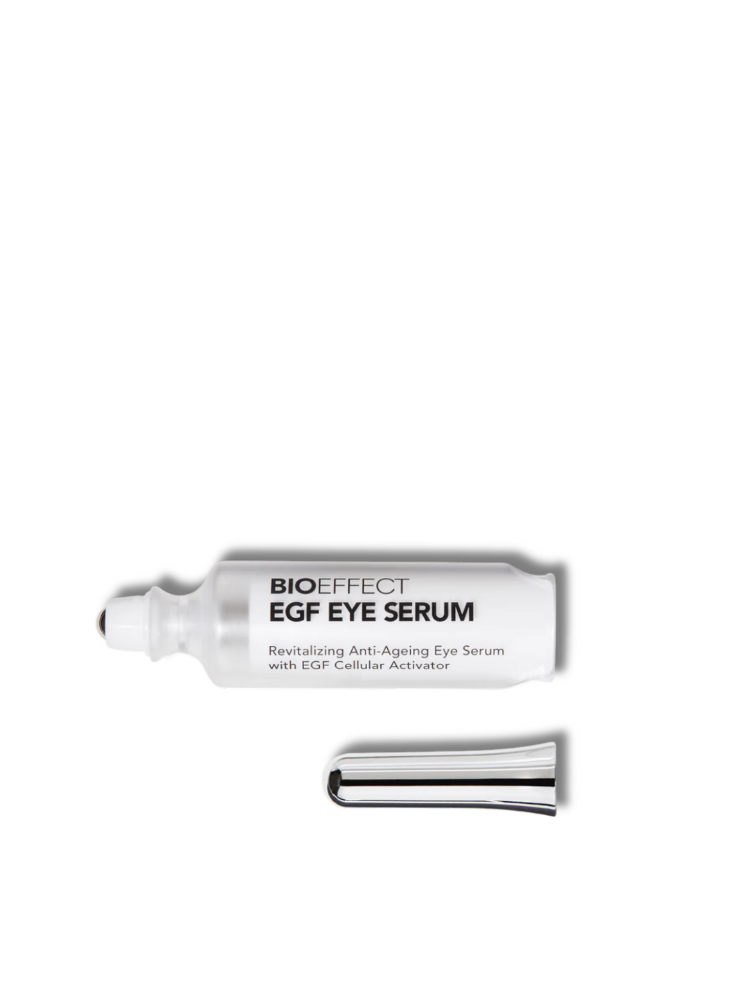 Bioeffect EGF Eye Serum with steel roller.