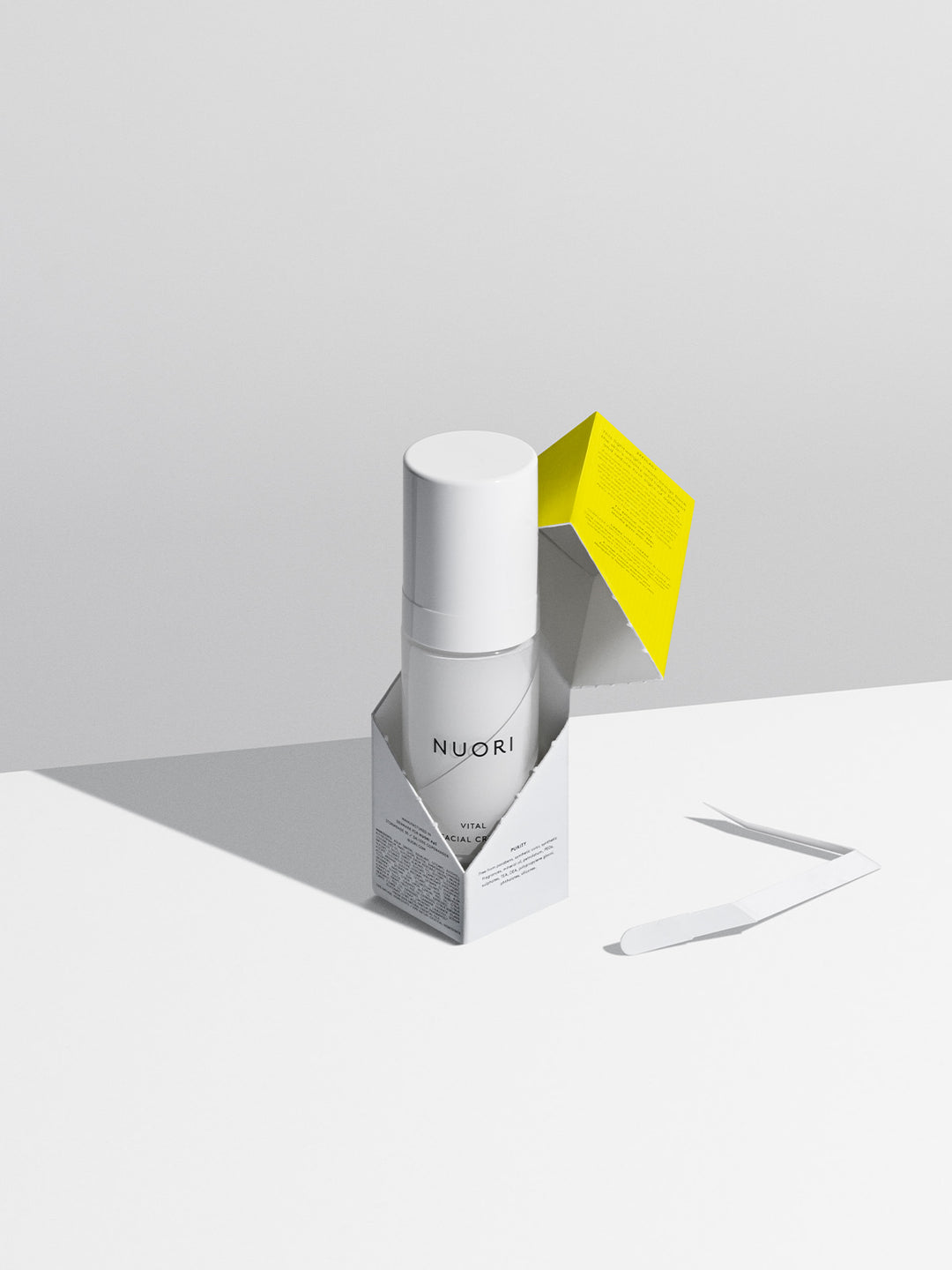 Nuori Vital Facial Cream Blos shop. Anti-aging cream. Hydrating day cream. Nourishing facial cream. Fresh skincare. Clean skincare.