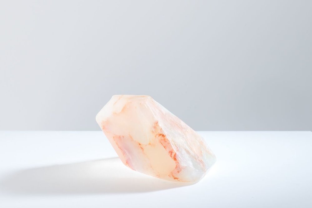 Savons Gemme White Opale Stone Soap Blos shop