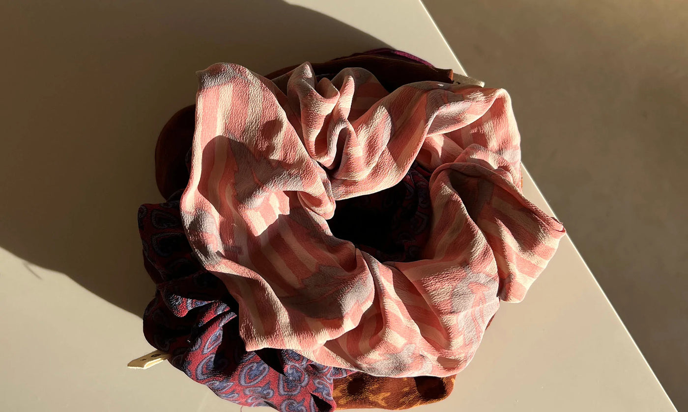 Sissel Edelbo Meadow Silk Scrunchies