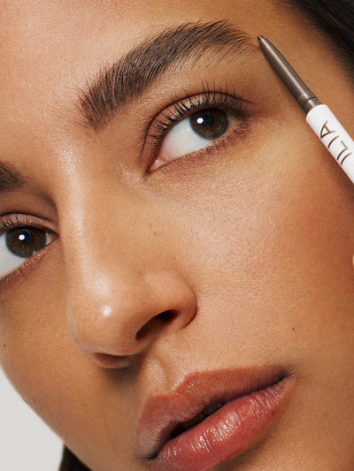 Ilia Beauty In Full Micro-Tip Brow Pencil#color_dark-brown