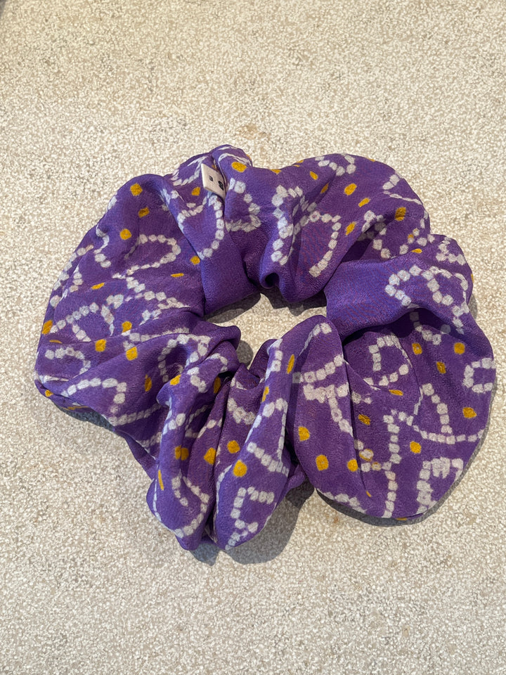 Meadow Silk Scrunchie