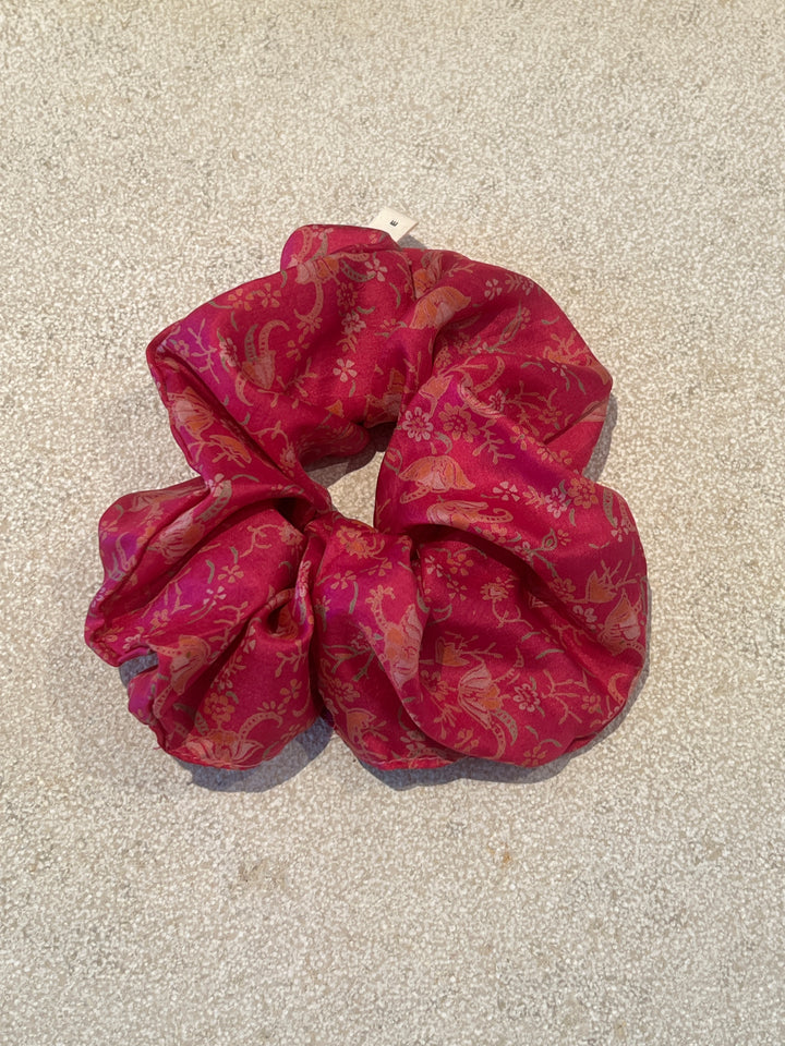 Meadow Silk Scrunchie