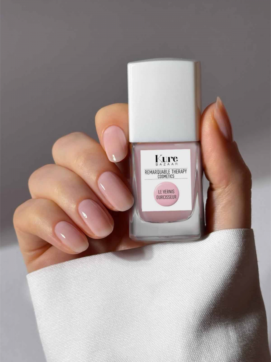 Kure Bazaar Nail Hardener Pink Nude