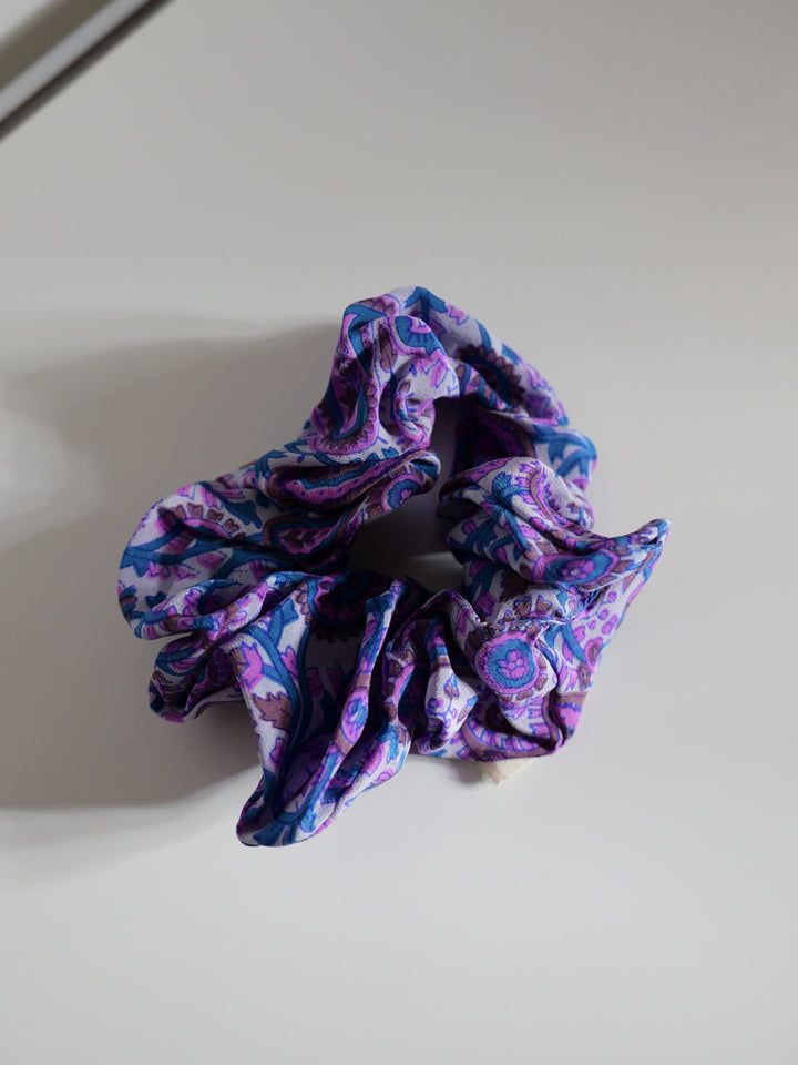 Meadow Silk Scrunchie