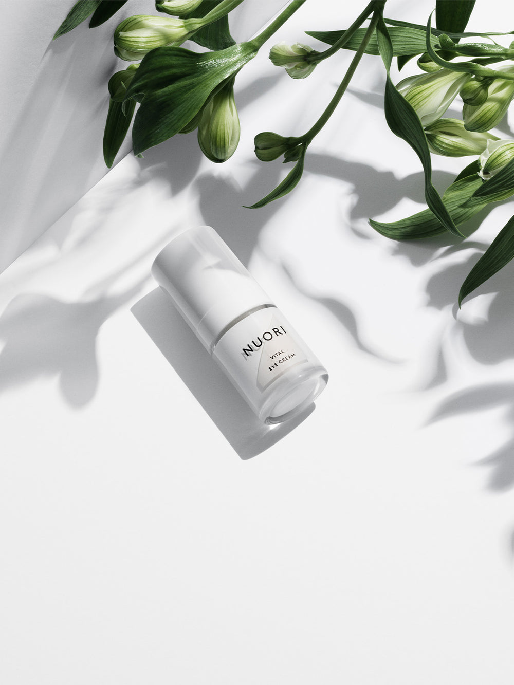Nuori Vital Eye Cream Blos shop. Lightweight eye cream. Younger eyes. Hydrated eyes. Effective eye cream.