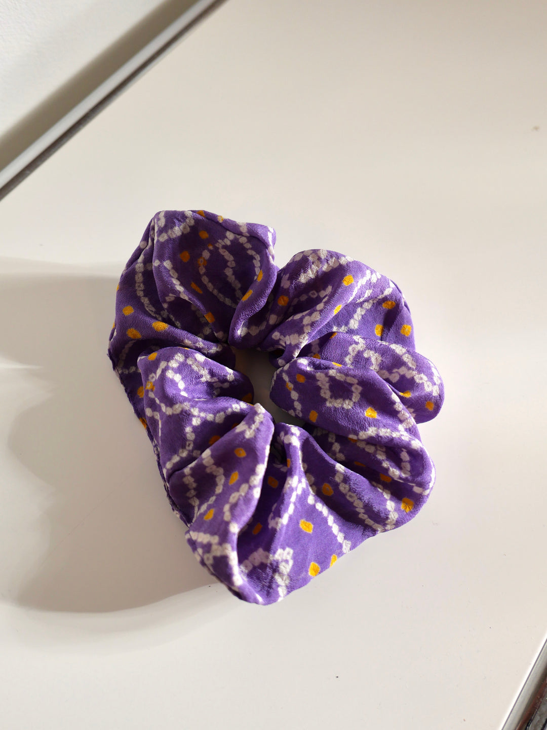Meadow Silk Scrunchie