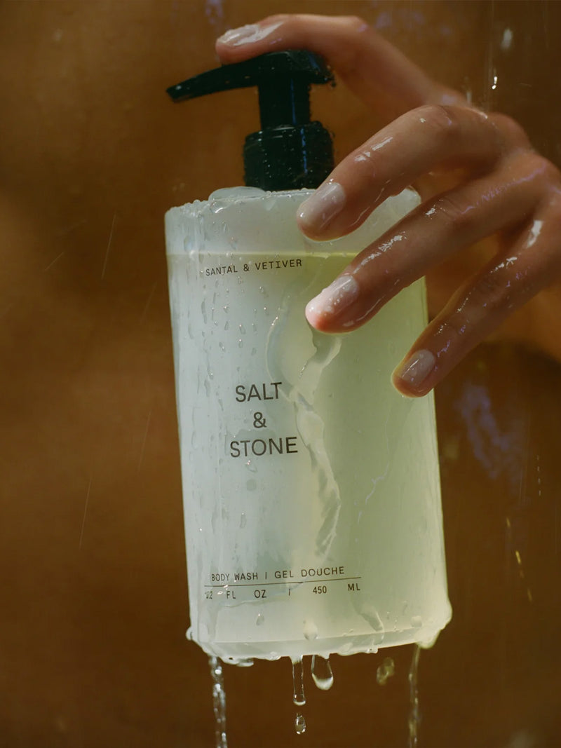 Salt & Stone Body Wash Santal & Vetiver Blos shop