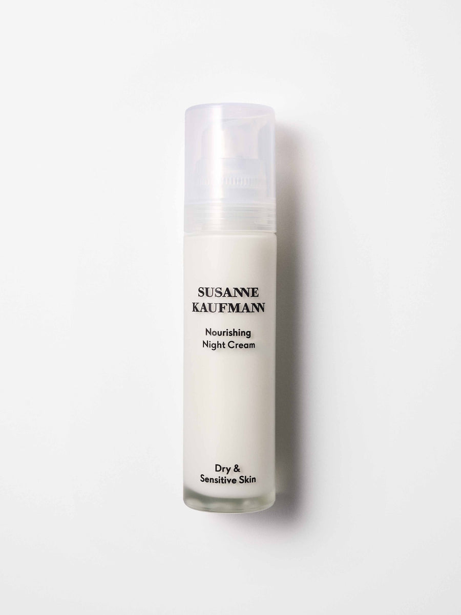 Susanne Kaufman Nourishing Night Cream bottle on a white background
