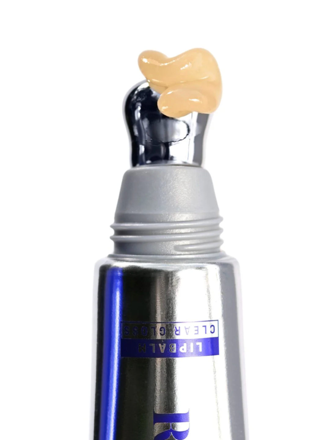 Lip balm with a unique design on a white background