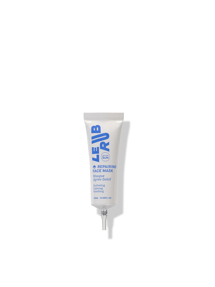 white tube repairing face mask 