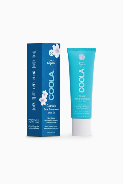 Coola Classic Face Sunscreen SPF 50 - White Tea