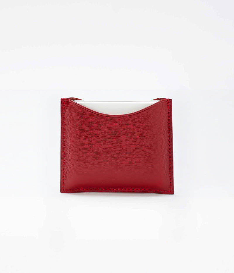 La bouche rouge Red Leather Refillable Compact Case Blos shop