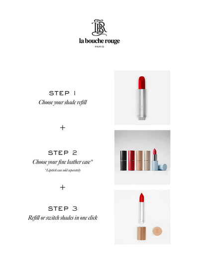 La bouche rouge Satin Lipstick Refill Blos shop