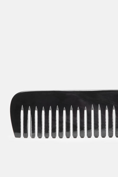 Natural Horn Wide Toothed Comb