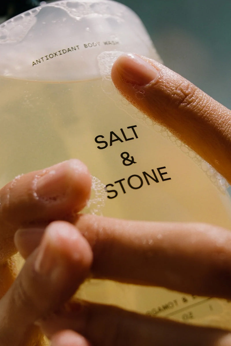 Salt & Stone Antioxidant Body Wash Blos shop