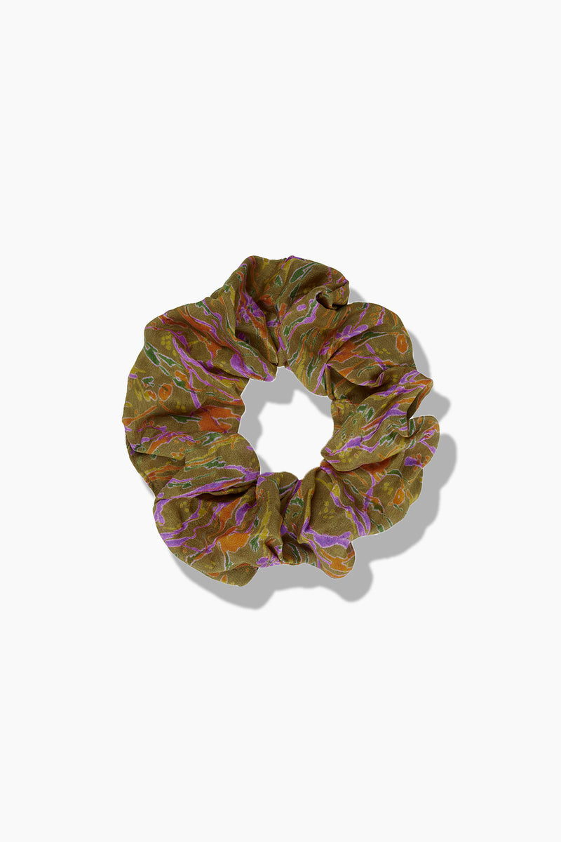Meadow Silk Scrunchie
