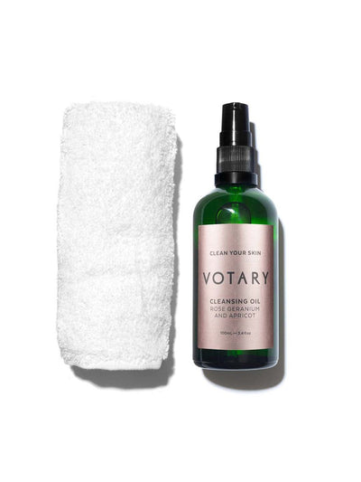 Votary Rose Geranium and Apricot Cleansing Oil